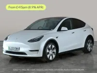 Usado Tesla Model Y Long Range AWD 378 kW (514 CV) 2022 Blanco SUV