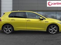 Used VW Golf VII R-line 150 HP (110 kW) 2021 Yellow Hatchback
