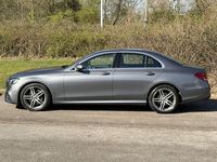 Used Mercedes E220 AMG line 194 HP (142 kW) 2017 Grey Sedan