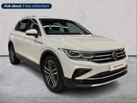 Used VW Tiguan Elegance 150 HP (110 kW) 2021 White SUV