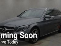 Begagnad Mercedes C220 AMG line 194 HK (142 kW) 2020 Grå Kombi