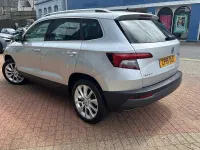 Used Skoda Karoq SE L 150 HP (110 kW) 2019 Brilliant silver metallic SUV