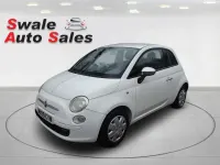 Used Fiat 500 Pop 69 HP (50 kW) 2009 White Hatchback