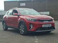 Used Kia Stonic 99 HP (72 kW) 2023 Red SUV