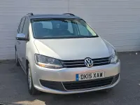 Used VW Sharan SE 140 HP (102 kW) 2015 Silver MPV