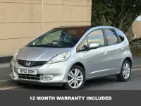 Używany Honda Jazz EX-T 99 KM (72 kW) 2012 Srebrny Hatchback