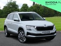Used Skoda Karoq SE L 147 HP (108 kW) 2023 Moon white metallic SUV