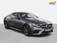 Used Mercedes E220 AMG line 194 HP (142 kW) 2019 Grey Coupe
