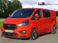 Used Ford Transit Custom Limited 185 HP (136 kW) 2020 Red Van