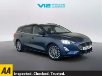 Used Ford Focus Titanium X 120 HP (88 kW) 2019 Blue Estate