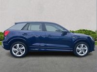 Begagnad Audi Q2 S-Line 147 HK (108 kW) 2023 Blå SUV