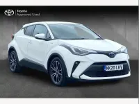 Used Toyota C-HR 122 HP (89 kW) 2020 White SUV