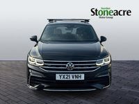 Used VW Tiguan R-line 150 HP (110 kW) 2021 Black SUV