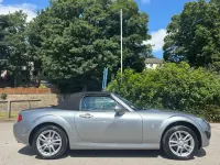 Used Mazda MX5 126 HP (92 kW) 2010 Silver Cabriolet