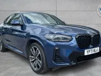 Used BMW X4 M Sport 187 HP (137 kW) 2021 Blue SUV