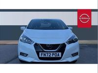 Used Nissan Micra Acenta 92 HP (67 kW) 2022 White Hatchback