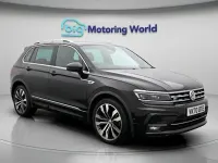 Used VW Tiguan R-line 150 HP (110 kW) 2020 Black SUV