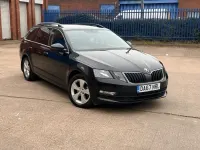 Used Skoda Octavia SE Technology 115 HP (84 kW) 2017 Black Estate