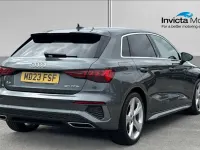 Used Audi A3 S-Line 110 HP (80 kW) 2023 Grey Sedan
