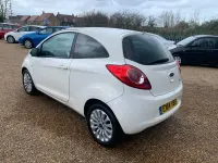 Used Ford Ka Zetec 69 HP (50 kW) 2014 White Hatchback