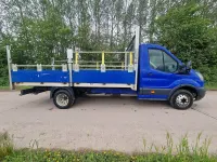 Used Ford Transit 130 HP (95 kW) 2017 Blue Cabriolet