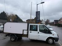 Used Ford Transit 100 HP (73 kW) 2017 White Cabriolet