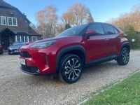 Used Toyota Yaris Hybrid Design 2024 Red Hatchback