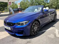 Used BMW M4 Cabriolet Competition Edition 450 HP (330 kW) 2019 Blue Cabriolet