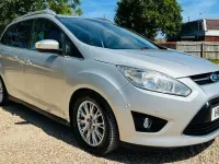 Used Ford Grand C-Max Titanium 140 HP (102 kW) 2012 Silver MPV
