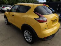Used Nissan Juke N-Connecta 110 HP (80 kW) 2016 Yellow SUV