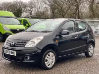 Used Nissan Pixo N-TEC 68 HP (50 kW) 2010 Black Hatchback