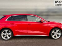 Used Audi A3 e-tron S-Line 204 HP (150 kW) 2020 Red Hatchback