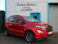Used Ford Ecosport ST-Line 125 HP (91 kW) 2022 Red SUV