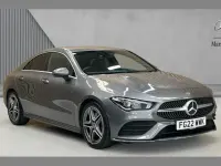 Used Mercedes CLA220 AMG Line Premium 190 HP (139 kW) 2022 Grey Coupe