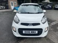 Used Kia Picanto 65 HP (47 kW) 2016 White Hatchback
