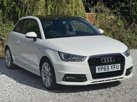 Used Audi A1 S-Line 125 HP (91 kW) 2015 White Hatchback