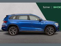 Used Skoda Kodiaq SportLine 196 HP (144 kW) 2022 Race blue metallic SUV
