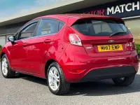 Used Ford Fiesta Zetec 2017 Red Hatchback