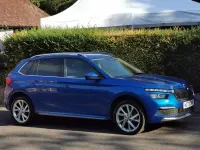 Used Skoda Kamiq SE L Executive 110 HP (80 kW) 2024 Blue SUV