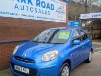 Usado Nissan Micra Acenta 98 HP (72 kW) 2012 Azul Citadino