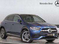 Used Mercedes GLA200 AMG Line Premium 150 HP (110 kW) 2021 Blue SUV
