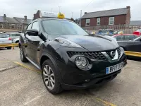 Used Nissan Juke Tekna 2017 Black SUV