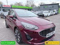 Used Ford Fiesta Titanium 2022 Red Hatchback