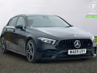 Used Mercedes A35 AMG Active 306 HP (225 kW) 2019 Black Hatchback