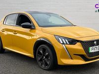 Used Peugeot e-208 GTi 100 kW (136 HP) 2021 Yellow Hatchback