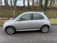 Used Nissan Micra Tekna 2008 Silver Hatchback