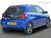 Used Peugeot 108 Collection 71 HP (52 kW) 2018 Blue