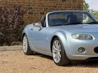Used Mazda MX5 160 HP (117 kW) 2008 Blue Cabriolet