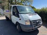 Used Ford Transit 125 HP (91 kW) 2013 White Cabriolet