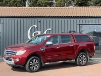 Used Ford Ranger Limited 200 HP (147 kW) 2015 Red Pickup
